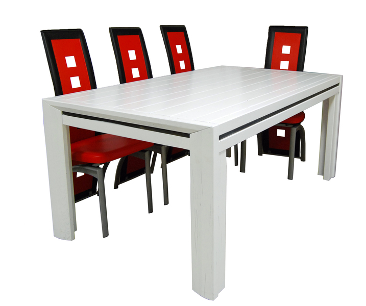 Table moderne et 6 chaises