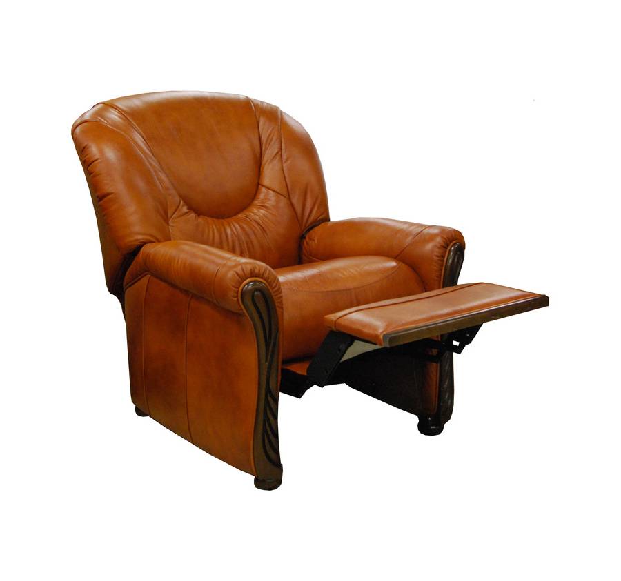 Fauteuil relax cuir manuel Miami