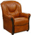 Fauteuil relax cuir manuel Miami, vue 6