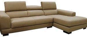 Salon d'angle cuir Almera 286D