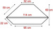 Meuble angle haut Sully, vue 4