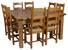 Table carrée chêne Sully +8 chaises, vue 4