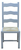 Chaise chêne grisé Cantal assise paille, vue 4