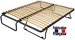 Lit gigogne Integral 2x80x190, vue 3