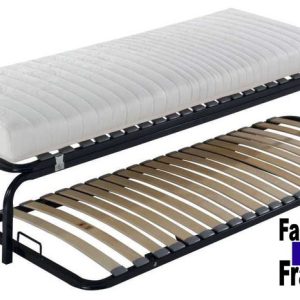 Lit gigogne pieds intégraux 2x90x200