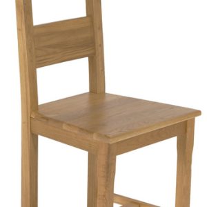 Chaise chêne Normande assise bois