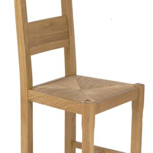 Chaise chêne Normande seigle