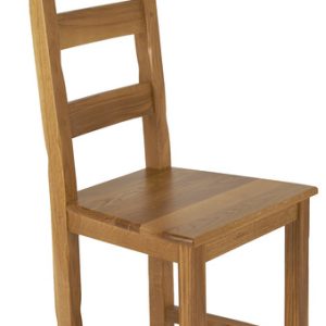 Chaise chêne assise bois Picardie