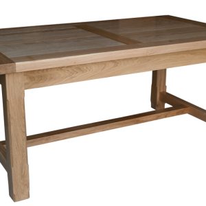 Table chêne Anjou 200 ouverture centrale