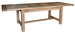 Table chêne Anjou 180 ouverture centrale, vue 4