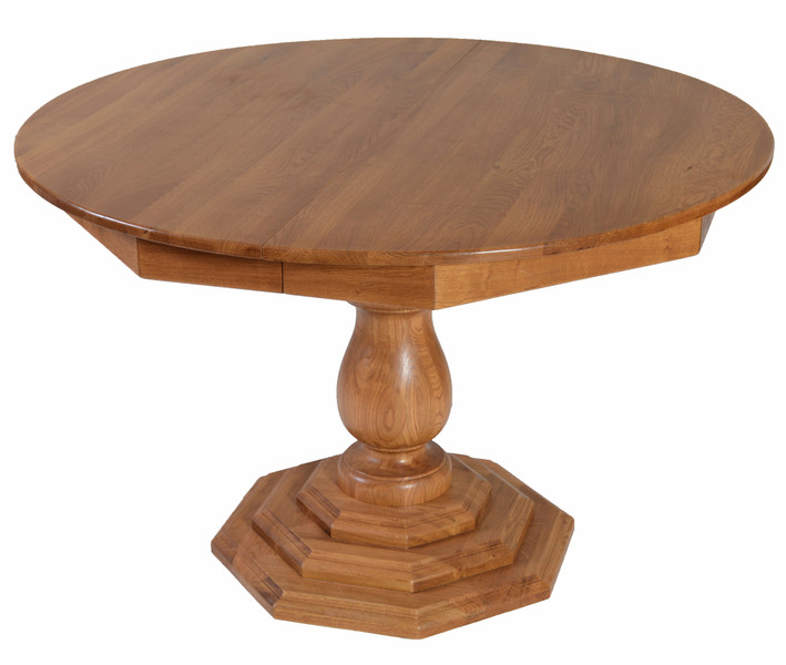 Table ronde chêne Sully