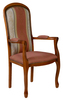 Fauteuil Voltaire rouge 53