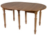 Table ronde 6 pieds 3 allonges Sully, vue 5