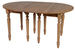 Table ronde 8 pieds 6 allonges Sully, vue 4