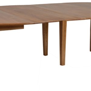 Table chêne 6 pieds fuseaux 4 allonges