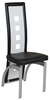 Chaise Boston noir et blanc