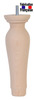 Pieds rustiques brut lot de 4, vue 4