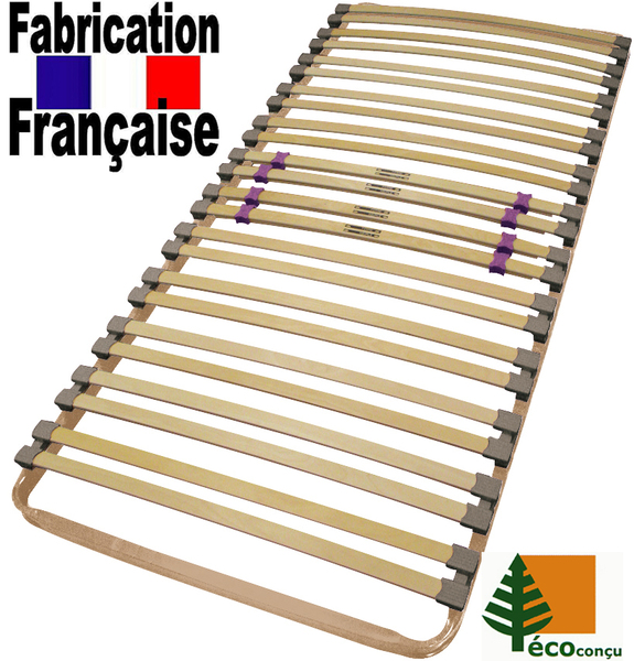 Cadre lattes 90 x190 ergodynamiques