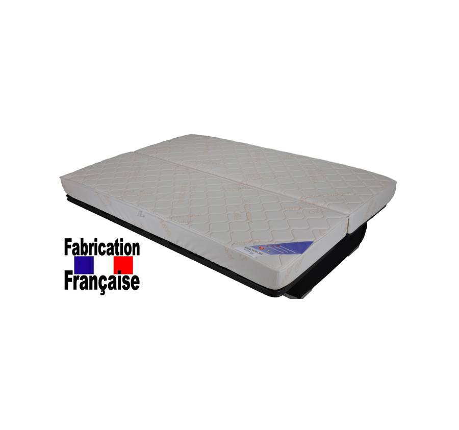 Matelas Prestige pour banquette clic clac 130x190