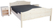 Lit 140x190 pin brut M2, vue 4