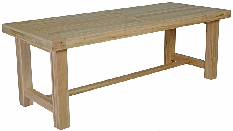 Table de ferme chêne Pastoral