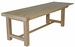 Table de ferme chêne Pastoral, vue 3