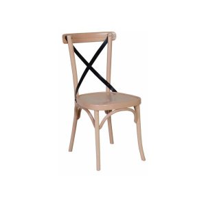 Chaise bistrot croisillon