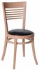 Chaise bistrot classic, vue 3