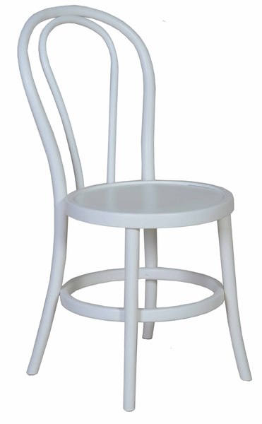 Chaise bistrot hêtre, vue 2