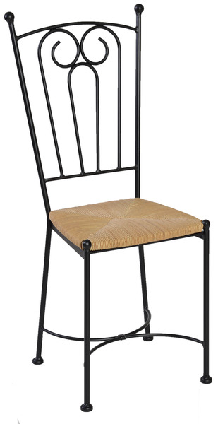 Chaise fer forgé Sully