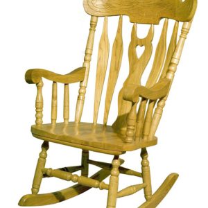 Rocking chair chêne massif