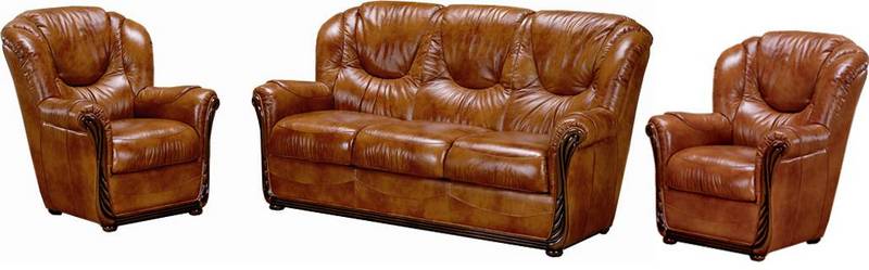 Ensemble Bologne 3 places + 2 fauteuils