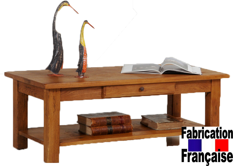 Table basse chêne Bastide