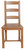 Chaises chêne assise bois Vinciannes, vue 4