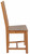 Chaises chêne assise bois Vinciannes, vue 6