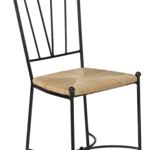 Chaise fer forgé marie