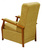 Fauteuil relax manuel 3 positions, vue 4
