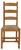Chaise teinte chêne Lorraine assise seigle, vue 3