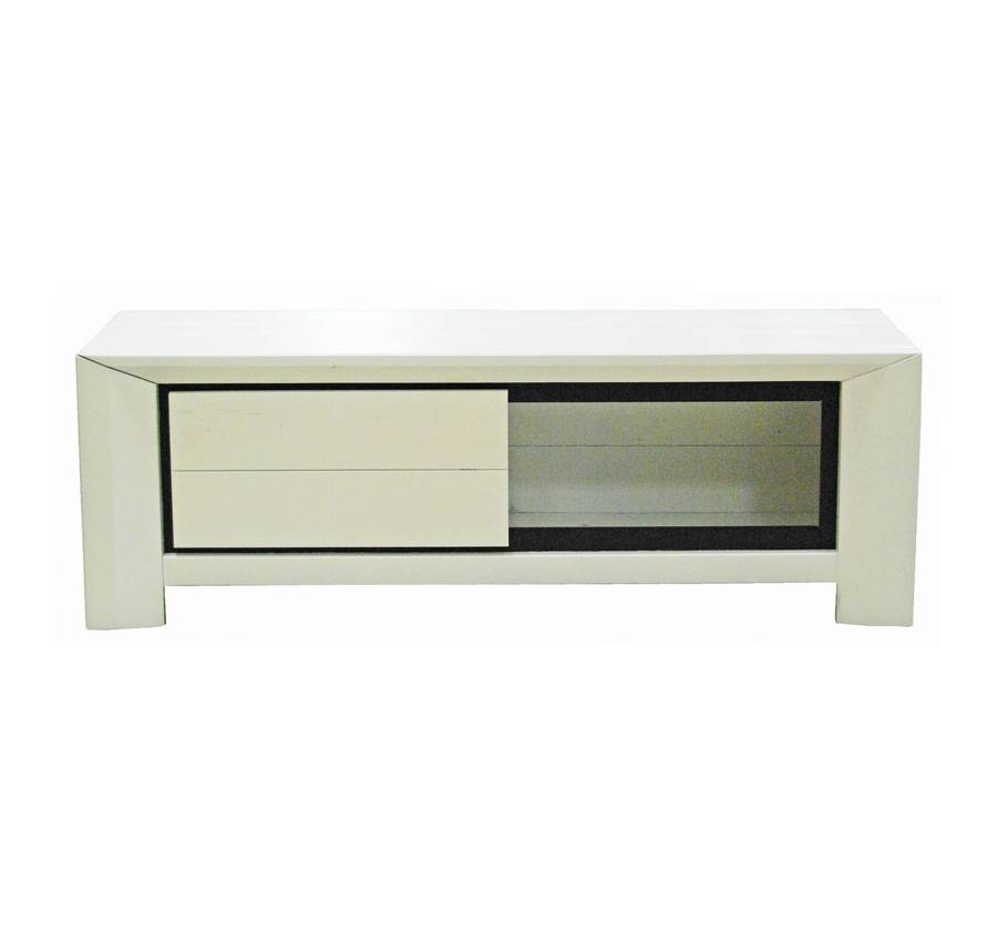 Meuble TV 1 porte coulissante Gotland