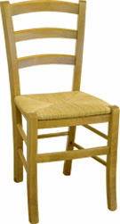 Chaises hêtre Venise assise seigle
