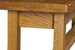 Banc de ferme chêne Manoir, vue 4