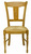 Chaises chêne dossier sculpté Epis, vue 5