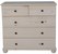 Commode 5 tiroirs pin brut, vue 4