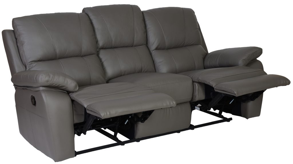 Canapé relaxation cuir 3 places Jack
