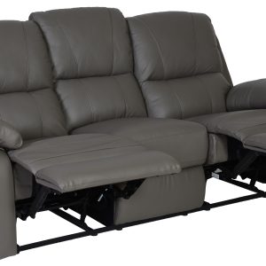 Canapé relaxation cuir 3 places Jack