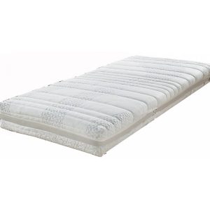 Pack sommier 90x200 relax électrique extra-plat+ matelas 5 zones 100% latex