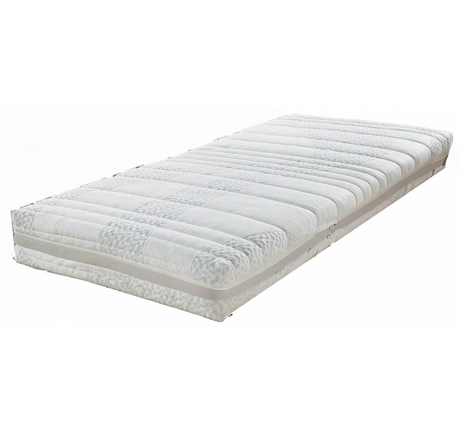 Pack sommier 90x200 relax électrique extra-plat+ matelas 5 zones 100% latex