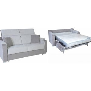 Canapé lit convertible Milan type Rapido couchage Bultex